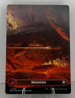 MTG EOE-0265 Mountain (0265) (Borderless) - Edge of Eternities - Image 1