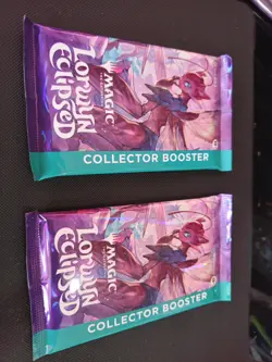 2 Pack, Lorwyn Eclipsed Collector Booster Pack - Magic the Gathering - Image 1