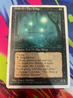 4 X Will-o'-the-Wisp 1995 - EN - MTG - feu follet - Image 2