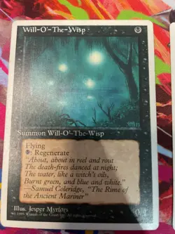 4 X Will-o'-the-Wisp 1995 - EN - MTG - feu follet - Image 3
