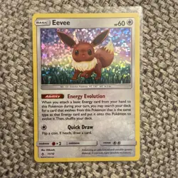 Eevee 11/12 McDonald's Promos 2018 Holo Pokemon NM - Image 1