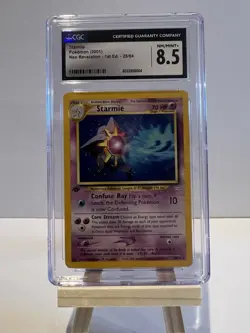 2001 Pokemon 1st Edition Neo Revelation Starmie 25/64 PSA 8.5 NM-MT+! - Image 1