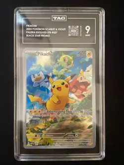 Pikachu - 027 (Pokemon Center Exclusive) 027 Sv: Scarlet & Violet Promo Cards... - Image 1