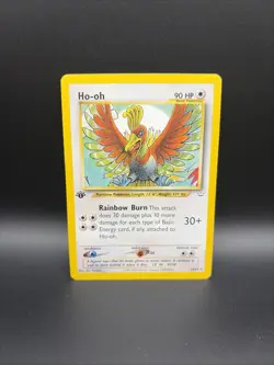 Ho-oh - 18/64 1st Edition Neo Revelation Regular Rare Vintage (2001) Pokemon TCG - Image 3