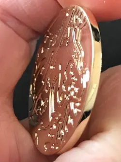 3 X Pokemon Metal Coin Charizard VMAX Zacian UPC SWSH Celebrations Pikachu - Image 5