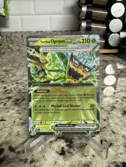 Pokemon TCG Teal Mask Ogerpon Ex Double Rare Holo 012/131 - Image 1