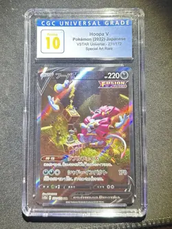 Pokemon Hoopa V 231/172 Japanese SAR VSTAR Universe s12a 2022 CGC Pristine 10 - Image 2