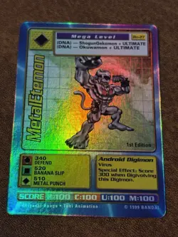 Digimon Digi Battle 1999 Booster Set Huge Lot 166 Cards NM 1st Edition - Image 4