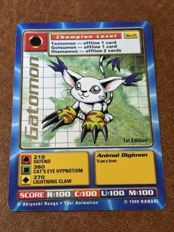 Digimon Digi Battle 1999 Booster Set Huge Lot 166 Cards NM 1st Edition - Image 5