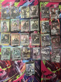 Union Arena Card Lot Of 25 Various Sets - Image 1