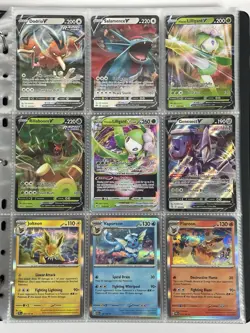Pokemon Card Collection Binder Lot Holo Rare Primal Groudon Espeon Pikachu - Image 3