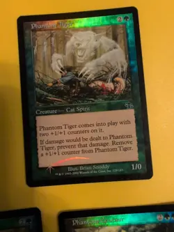 Phantom Tiger x2 & Phantom Centaur. Judgment. Old VIntage. MTG 3 Card. FOIL - Image 4
