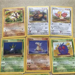Pokemon TCG Base Set Jungle WOTC Bundle Job Lot 14 Cards Total 1999 - Image 2