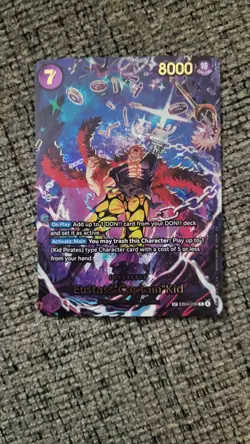 One Piece Card Game Eustass"Captain"Kid EB04-039 English OP14 *MINT* - Image 1