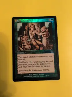 Folk Medicine. Instant Judgment.Old VIntage.MTG Card.FOIL - Image 1
