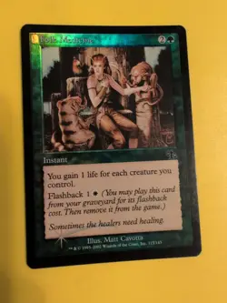 Folk Medicine. Instant Judgment.Old VIntage.MTG Card.FOIL - Image 2