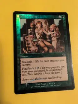 Folk Medicine. Instant Judgment.Old VIntage.MTG Card.FOIL - Image 3