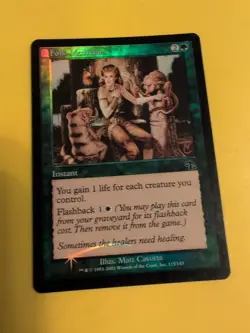 Folk Medicine. Instant Judgment.Old VIntage.MTG Card.FOIL - Image 4