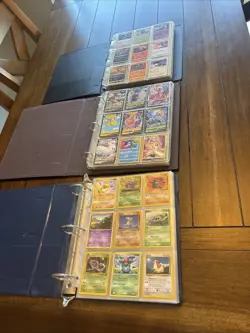 Pokemon TCG Card Binder Cards WOTC Mid Era Holo reverse Holo lot 3 Binders Wow - Image 2