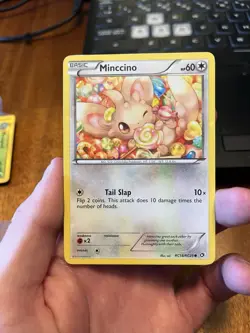 Minccino RC18/RC25 Legendary Treasures Radiant Collection Pokemon Card - Image 1