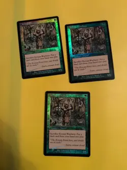 Krosan Wayfarer x3 Druid Judgment.Old VIntage.MTG 3 Card.FOIL - Image 1