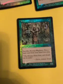 Krosan Wayfarer x3 Druid Judgment.Old VIntage.MTG 3 Card.FOIL - Image 2