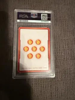 PSA 10 Son Gohan Dragon Ball Super Fusion World Energy Marker #E01-10 Card TCG - Image 3