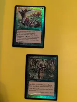 Krosan Reclamation & Krosan Wayfarer Judgment.Old VIntage.MTG 2 Card.FOIL - Image 1