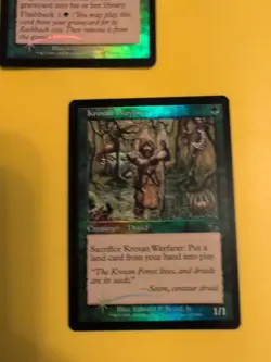 Krosan Reclamation & Krosan Wayfarer Judgment.Old VIntage.MTG 2 Card.FOIL - Image 2