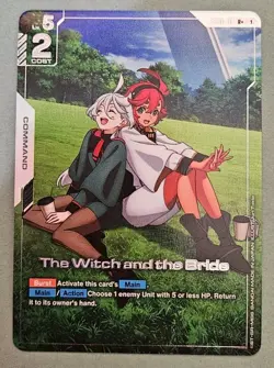The Witch and the Bride GD01-117 R+ - Gundam TCG Card Game - Image 1