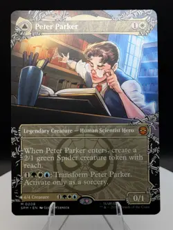 Peter Parker, Amazing Spider-Man (Borderless) Regular: Spider-Man MTG (NM) - Image 1
