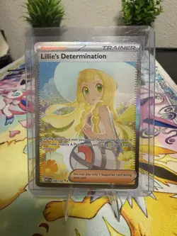 Pokemon Lillie's Determination Me01 Mega Evolution Special Rare Holo 184/132 Tr… - Image 1