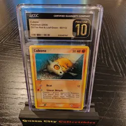 CUBONE - CGC PRISTINE 10 - 2004 POKEMON EX FIRE RED & LEAF GREEN - #60/112 - Image 1