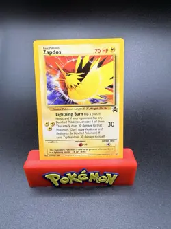 Pokemon TCG Zapdos 23 Black Star Promo WOTC NM - Image 1