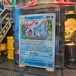 Feraligatr Temporal Forces Reverse Holo Pokemon TCG 041/162 Scarlet Violet Rare - Image 2