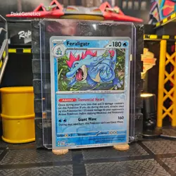 Feraligatr Temporal Forces Reverse Holo Pokemon TCG 041/162 Scarlet Violet Rare - Image 3