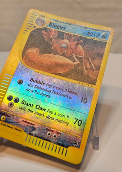 Kingler 50/165 Reverse Holo Rare Expedition Pokemon 1086 - Image 3