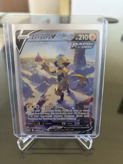 2021 Pokemon Sword & Shield Chilling Reign #166/198 Zeraora V Alternate Full Art - Image 1