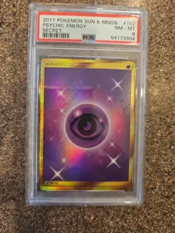 PSA 7 Remoraid Neo Destiny,PSA 3 Arceus V 2022 Pokemon JPN, PSA 8 Psychic Energy - Image 4