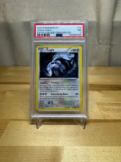 2016 Pokemon XY Fates Collide Lugia Holo Cracked Ice PSA 7 78/124 - Image 1