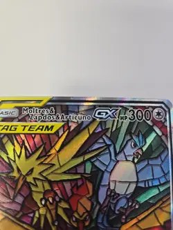 Pokemon Moltres Zapdos Articuno Tag Team GX SM210 TCG Promo - Image 3