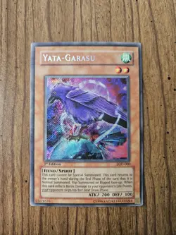 Yata-Garasu LOD-000 Legacy of Darkness 1st Edition Secret Rare LP - Image 2