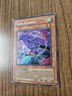 Yata-Garasu LOD-000 Legacy of Darkness 1st Edition Secret Rare LP - Image 4