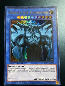 Obelisk The Tormentor ULTRA RARE YUGIOH!! - Image 1