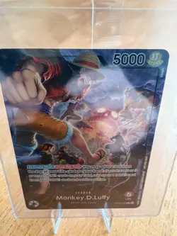 Monkey.D.Luffy (PSA Magazine) OP05-060 One Piece Promo Foil (Factory Sealed) - Image 3
