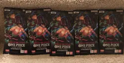 One Piece Op-06 Sleeved Booster Pack ( Lot Of 5 Packs ) - Image 1