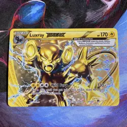 Luxray Break 47/122 Holo Pokemon TCG Card Lightly Played LP - Image 1