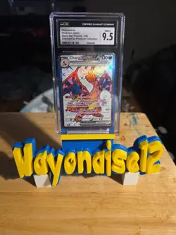CGC 9.5 Charizard ex 056 Sv: Scarlet & Violet Black Star Promo Pokemon Card - Image 1