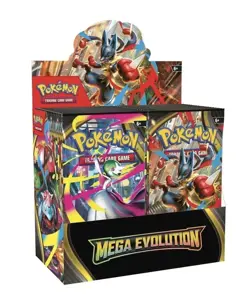 Pokemon TCG Cards New Sealed Mega Evolution Enhanced Booster Box 36 Packs - Image 1