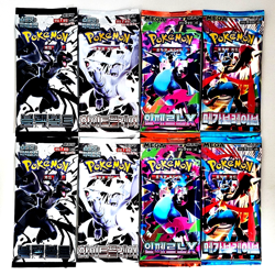 8 PACKS Pokemon Cards Black Bolt White Flare Mega Inferno X Brave Booster KOREAN - Image 1